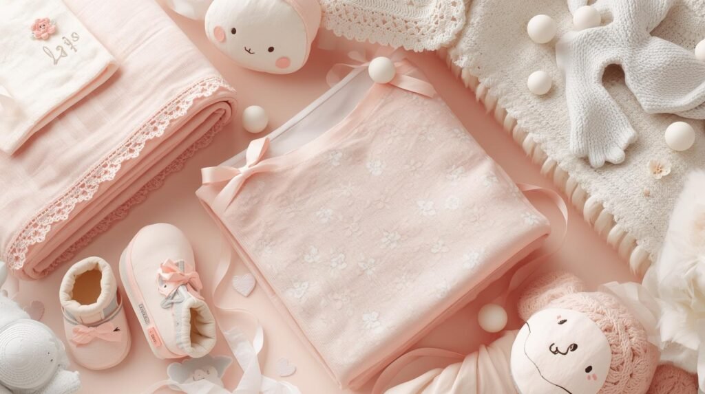 girly baby products